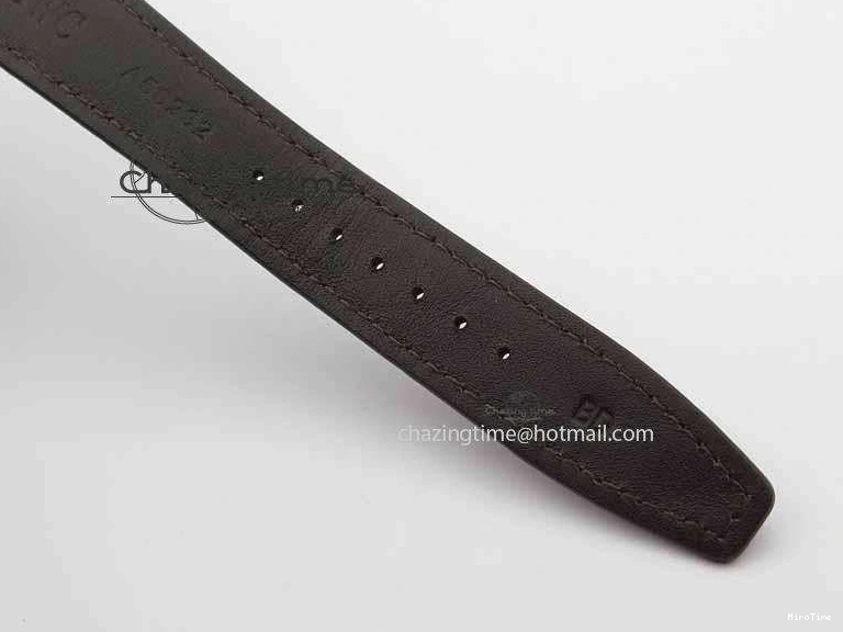 MIROTIME 0725 Pilot Chrono RG 3878 V6F Best Edition Gray Dial On Brown Leather Strap A Contemporary 7254